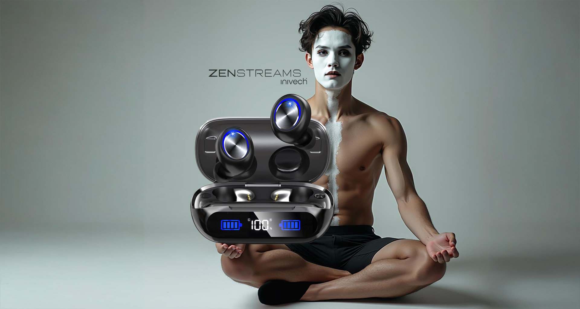 ZenStreams Inivech Earbuds Auriculares Bluetooth