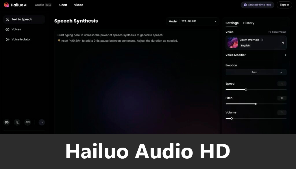 Haulio Audio HD - Minimax AI